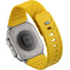 UNIQ Strap Fluo For Apple Watch 49/46/45/44/42/41/40mm Magnetic Yellow - (UNIQ-49-40MM-FLUOGYEL)