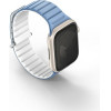 UNIQ Strap Revix Evo Apple Watch Series 1-9/SE/SE2/SE3 38/40/41mm Reversible Magnetic Blue - (UNIQ-41MM-REVEPBLUWHT)