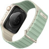 UNIQ Strap Revix Evo Apple Watch Series 1-9/SE/SE2/SE3 38/40/41mm Reversible Magnetic Mint - (UNIQ-41MM-REVESMNTBEG)