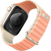UNIQ Strap Revix Evo Apple Watch Series 1-9/SE/SE2/SE3 38/40/41mm Reversible Magnetic Pink - (UNIQ-41MM-REVECPNKIVY)
