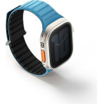 UNIQ Strap Revix Evo Apple Watch Series 1/2/3/4/5/6/7/8/9/SE/SE2/SE3/Ultra1/2 42/44/45/49mm Reversib - (UNIQ-49MM-REVEPCBLUBLK)