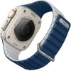 UNIQ Strap Revix Evo Apple Watch Series 1/2/3/4/5/6/7/8/9/SE/SE2/SE3/Ultra1/2 42/44/45/49mm Reversib - (UNIQ-49MM-REVERBLUCHK)