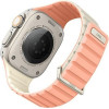 UNIQ Strap Revix Evo Apple Watch Series 1/2/3/4/5/6/7/8/9/SE/SE2/SE3/Ultra1/2 43/44/45/49mm Reversib - (UNIQ-49MM-REVECPNKIVY)