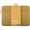 UNIQ Vienna Case Laptop Sleeve 14 Canary Yellow Waterproof Rpet - (UNIQ-VIENNA(14)-CYELLOW)