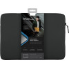 UNIQ Vienna Case Laptop Sleeve 14 Midnight Black Waterproof Rpet - (UNIQ-VIENNA(14)-MNBLACK)