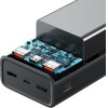 Usams Power Bank PB68 30000mAh 65W QC3.0+Pd Fast Charge + USB-C/USB-C 100W Cable Black Atxlogtc - (ATXLOGTCTG01)