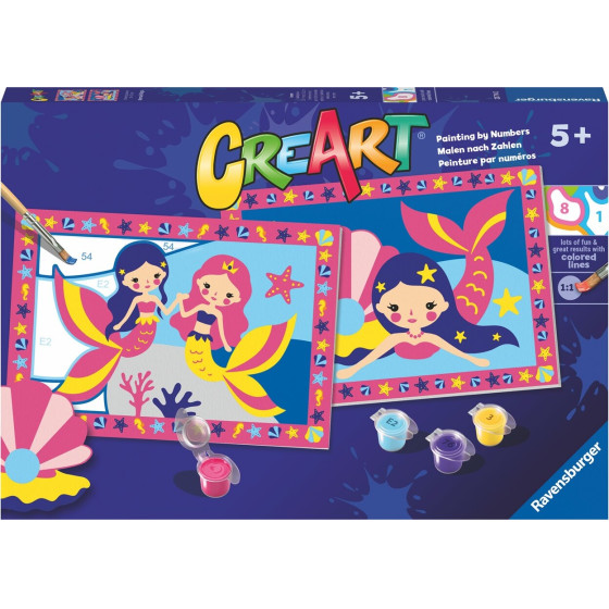 Ravensburger: Creart Jr - Mermaids (23714)