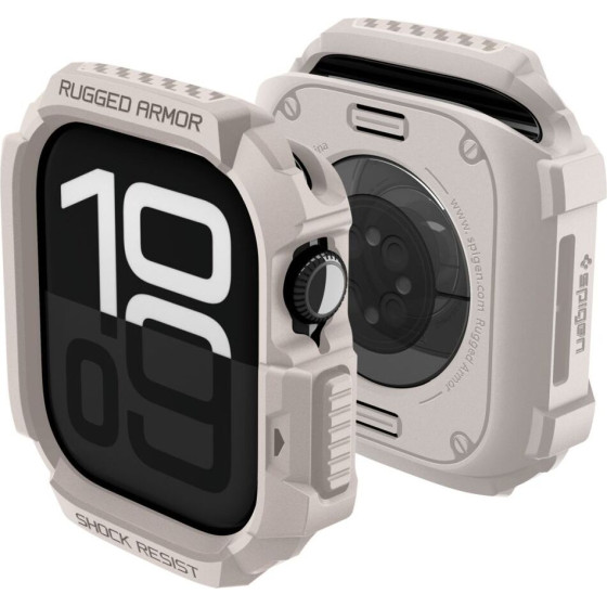 Spigen Rugged Armor V2 Apple Watch 10 / 11 (42 MM) Dune Beige - (ACS10493)