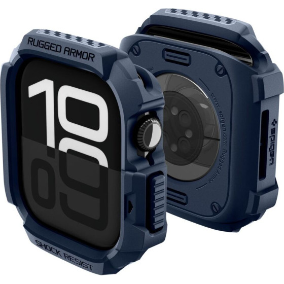 Spigen Rugged Armor V2 Apple Watch 10 / 11 (42 MM) Navy Blue - (ACS10492)