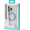 Joyroom JR-16JL6 Case For Iphone 16 Pro Max Ultra-Thin Magsafe Compatible With 360� Ring Stand - Blue - (JR-16JL8-blue)