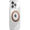 Joyroom JR-16JL6 Iphone 16 Pro Ultra-Thin Magsafe Compatible Case With 360� Ring Stand - Gold - (JR-16JL6-gold)