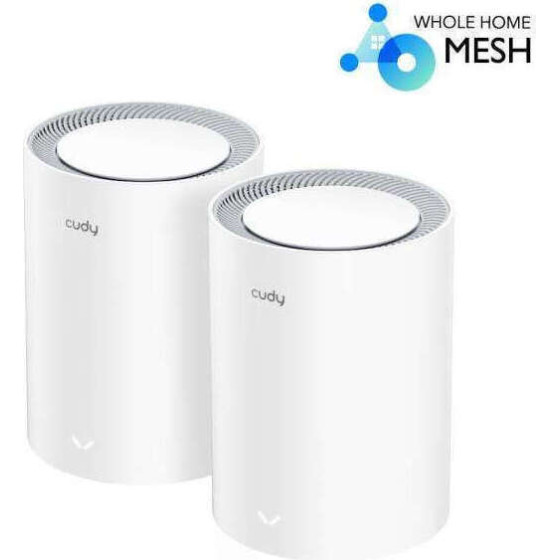 Cudy Wi-Fi 6 Mesh System M3000 AX3000 2.5G 2-Pack - (M3000 2-Pack V2)