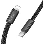 Hoco Flat Cable Usb C To Usb C 3A 60W 1 m X125 black