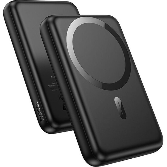 Hoco Powerbank Compatible With Magsafe 10000 Mah Qc Pd 2A 20W J141 black