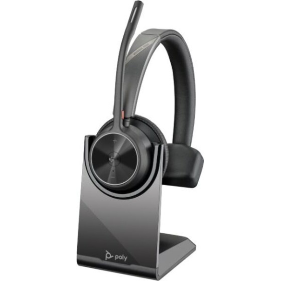 HP - Inc Poly Voyager 4310-M USB-C Headset +BT700 Dongle +Charging Stand - (77Y97AA)