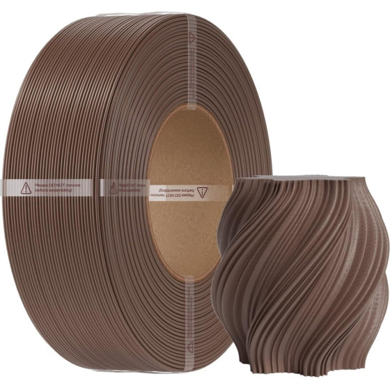 Creality CR-Petg Brown - No Reel 3D Printer Filament, Hard Glossy Tensile Str. 49MPA, 1 Kg Spool1.75 - (3301030146)