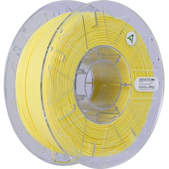 Creality Hyper Luminous Pla Yellow - Fast 3D Printer Filament, Rfid 1 Kg Spool1.75 - (3301010538)