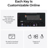 Keychron K6 He Shine-Through Wireless Magnetic Hall Effect Rgb Keyboard 65% Us Layout - (K6H-J1)