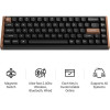 Keychron K6 He Special Wood Edition Wireless Magnetic Hall Effect Rgb Keyboard 65% Us - (K6H-F1)