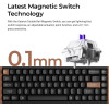 Keychron K6 He Special Wood Edition Wireless Magnetic Hall Effect Rgb Keyboard 65% Us - (K6H-F1)
