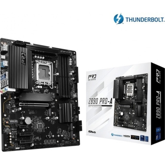 Asrock Z890 Pro-A Motherboard Atx With Intel 1851 Socket - (90-MXBP50-A0UAYZ)