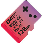 Emtec Memory Card Microsd UHS-I U3 V30 A1 Express 128GB 880MBs Gaming - (ECMSDM128GEXG)