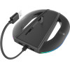 iPega P5S035SAh Vertical Stand (2xUSB-A) With Rgb For PS5 Slim/PS5 Pro Black - (PG-P5S035SAH)