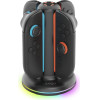 iPega SW2052 Charger Dock With Rgb For Joycon Controllers Nintendo Switch 2 Black - (PG-SW2052)