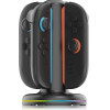 iPega SW2052 Charger Dock With Rgb For Joycon Controllers Nintendo Switch 2 Black - (PG-SW2052)