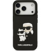 Karl Lagerfeld 3D Rubber Karl And Choupette Case For Iphone 17 Pro Black - (KLHCP17L3DRKCNK)