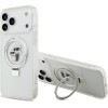 Karl Lagerfeld Ringstand Karl And Choupette Magsafe Case For Iphone 17 Pro Max White - (KLHMP17XHMRSKCH)