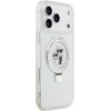 Karl Lagerfeld Ringstand Karl And Choupette Magsafe Case For Iphone 17 Pro Max White - (KLHMP17XHMRSKCH)