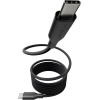Empower By PanzerGlass(R) Magnetic 240W USB-C To USB-C Cable | Usb 2.0 | 1.5M | Space Black - (PG-EM68208)