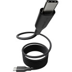 Empower By PanzerGlass(R) Magnetic 240W USB-C To USB-C Cable | Usb 2.0 | 1.5M | Space Black - (PG-EM68208)