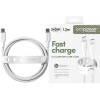 Empower By PanzerGlass(R) Racing 240W USB-C To USB-C Cable | Usb 2.0 | 1.2M | Silver White - (PG-EM77569)