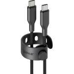 Empower By PanzerGlass(R) Racing 240W USB-C To USB-C Cable | Usb 2.0 | 2M | Space Black - (PG-EM32448)