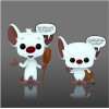 Funko Pop! 2-Pack Animation Sayings: Pinky & The Brain (Glows In The Dark) (Special Edition) Vinyl Figures
