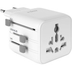 Puro Universal Travel Adapter - White - (PUWTA1WHI)