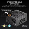 Corsair Psu RM1000x Shift (Cybenetics Gold, Fully Modular) - (CP-9020300-EU)