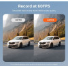 70MAi Dash Cam & Rear Cam, 3840*2160P 4K 30FPs 3iNc Screen 60C Temperature - (A810S-2)