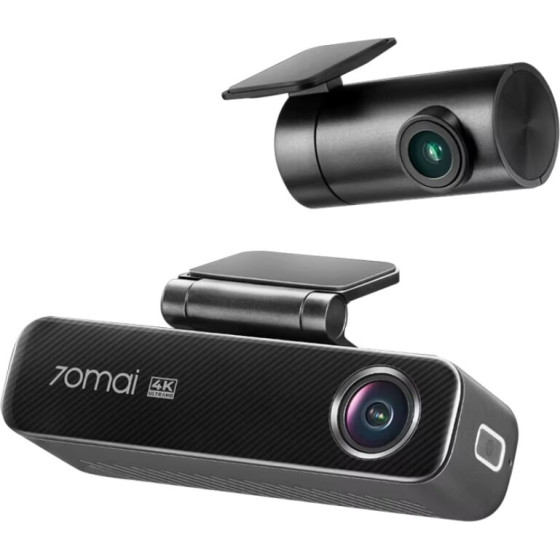 70MAi �800-2 4� Dash Cam Set & Rear Cam. 3840?2160 Gps & Hi Temperature Battery - (M800-2)