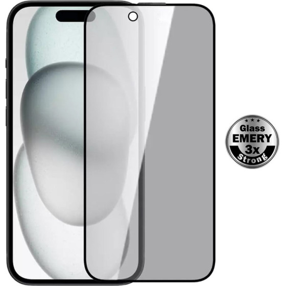 Powertech Tempered Glass Emery Private 5D ��� Iphone 17 Air, Full Glue - (TGC-0801)