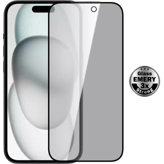 Powertech Tempered Glass Emery Private 5D ��� Iphone 17 Pro Max, Full Glue - (TGC-0800)