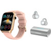 Riversong Smartwatch Motive 9E Rose Gold + Riversong True Wireless Airclip L3 Silver - (SW905RGBNDL)