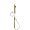 Kelvo Lighting Kelvo Glow �������� ��������� ������ Led 24W 2400lm 360� Ac 220-240V IP20 ����������� ����� Cct �� On/Off 2700K/4500K/6000K - Lumileds Smd Chip - ����� ������� - �30 x �17 x �66cm - 3 ������ ������� - (KLV-101-0160)