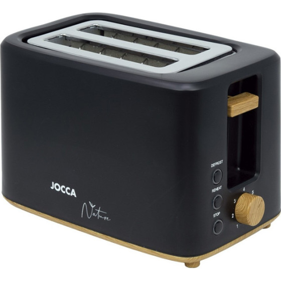 Jocca 2-Slice Toaster Nature Line Black - (J-2185N)