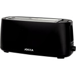 Jocca 4 Slice Toaster 1200W Black - (J-2312)