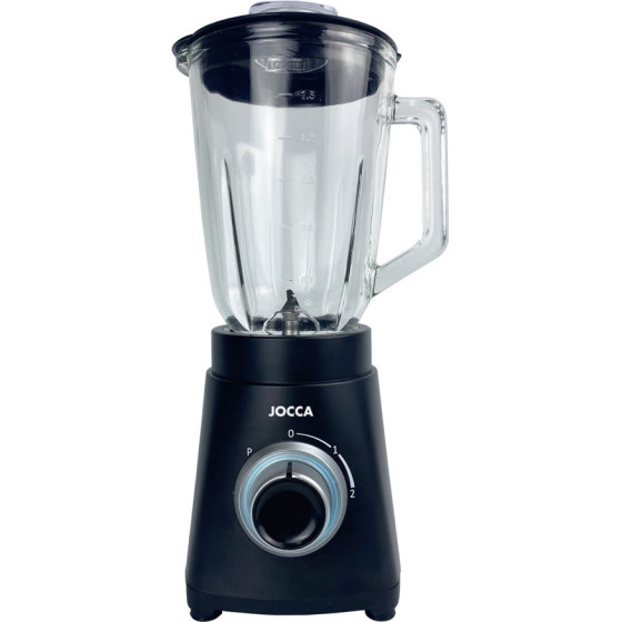 Jocca Blender With Crystal Jug 1000W Black - (J-2137)