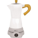 Jocca Electric Italian Coffe Machine Nature Line White - (J-2188)