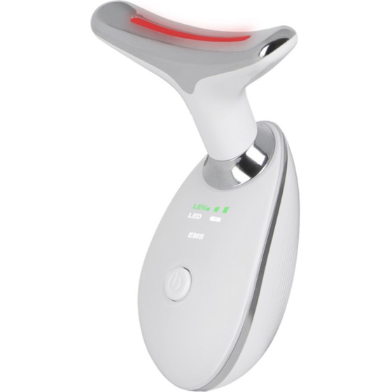 Jocca Pulsed Light Neck And Face Massager With 3 Modes White - (J-2416)